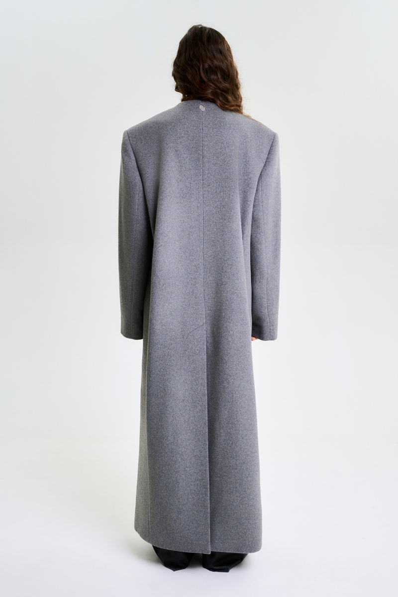 Пальто без лацканов GREY Label .B, цвет: grey, Jc.30.4.2145GR купить онлайн