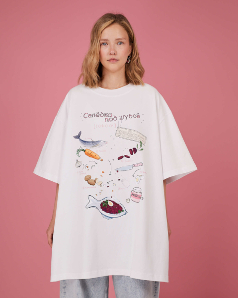 Футболка Селедка под шубой