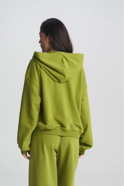 Худи ZIP Lemongras Erist store, цвет: зеленый, НФ-00002421 купить онлайн