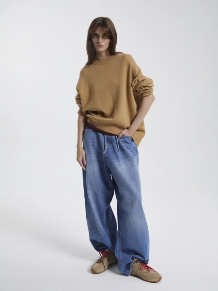 Джинсы boyfriend PAPAYA, цвет: синий, FW2407JE162BF купить онлайн