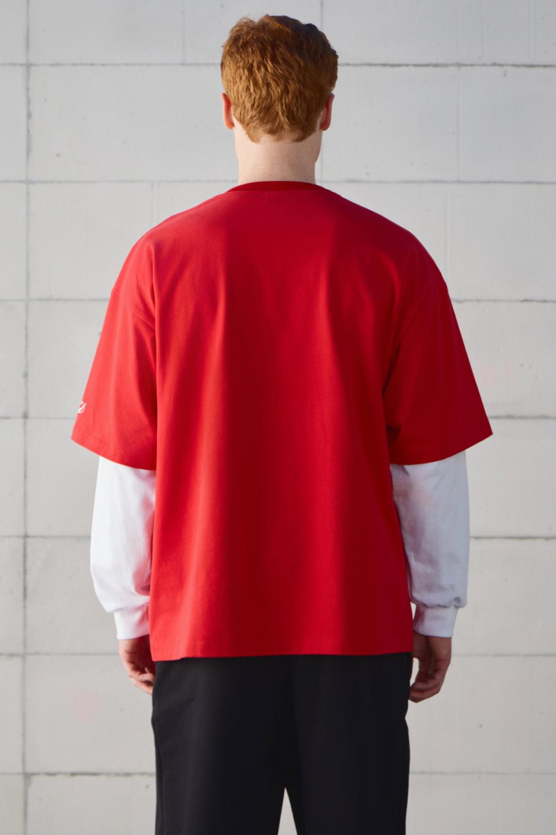 Футболка Crisis CULT, цвет: красный,  купить онлайн