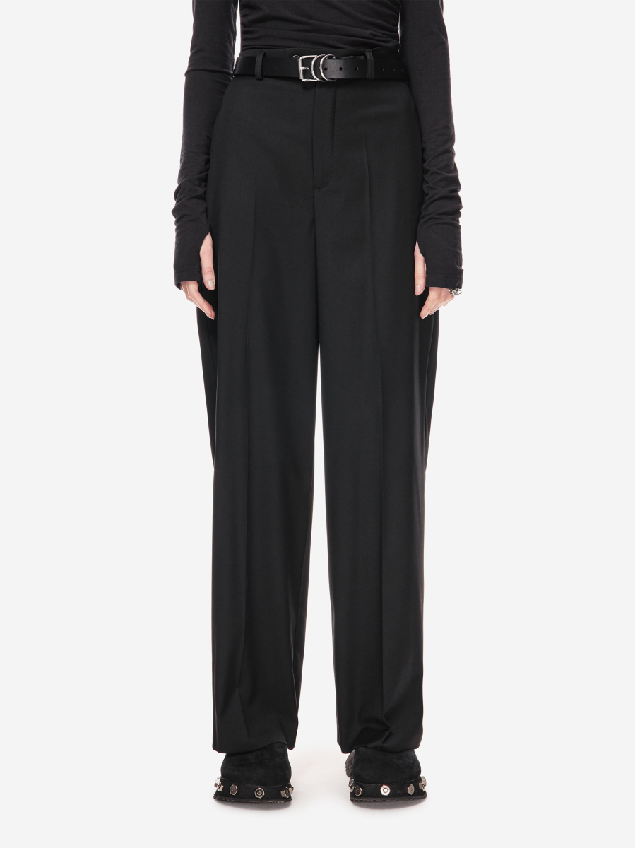Брюки прямого кроя p.p.s., цвет: Черный, P_0928.00.00.BLK купить онлайн
