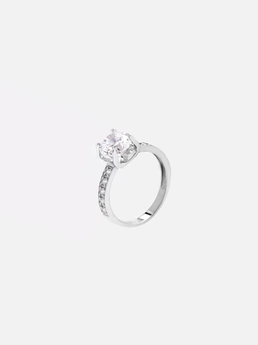 Кольцо «TOSYA PREMIUM» с фианитом Diamond