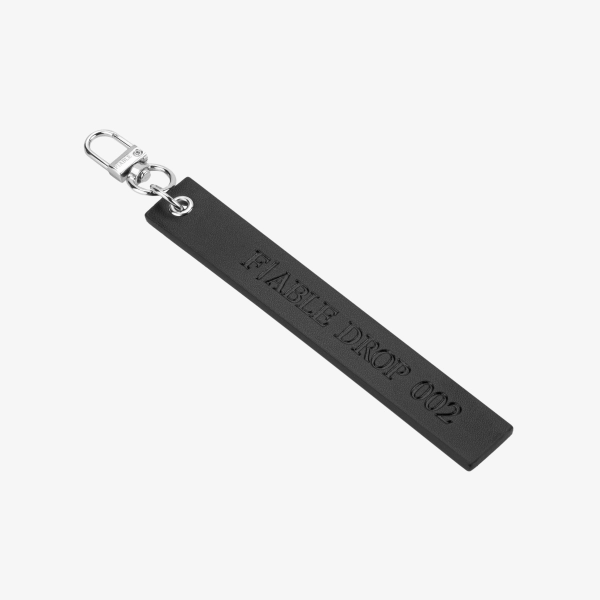 Брелок LEATHER FABLE, цвет: Черный KCHN-FBL-LTHR-BLCK купить онлайн