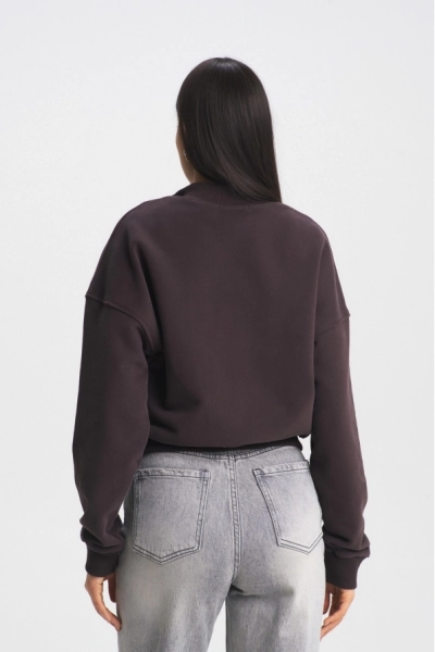 Бомбер мини Brown