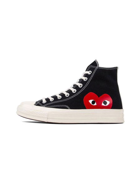 Кеды унисекс CDG x Converse 1970s Chuck Taylor Неси Второй, цвет: Чёрный  купить онлайн