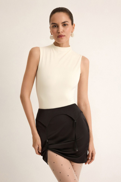 Атласная юбка