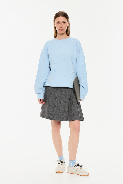 Толстовка DREAMS BY ALENA AKHMADULLINA, цвет: голубой, 225103160404144/711000 купить онлайн