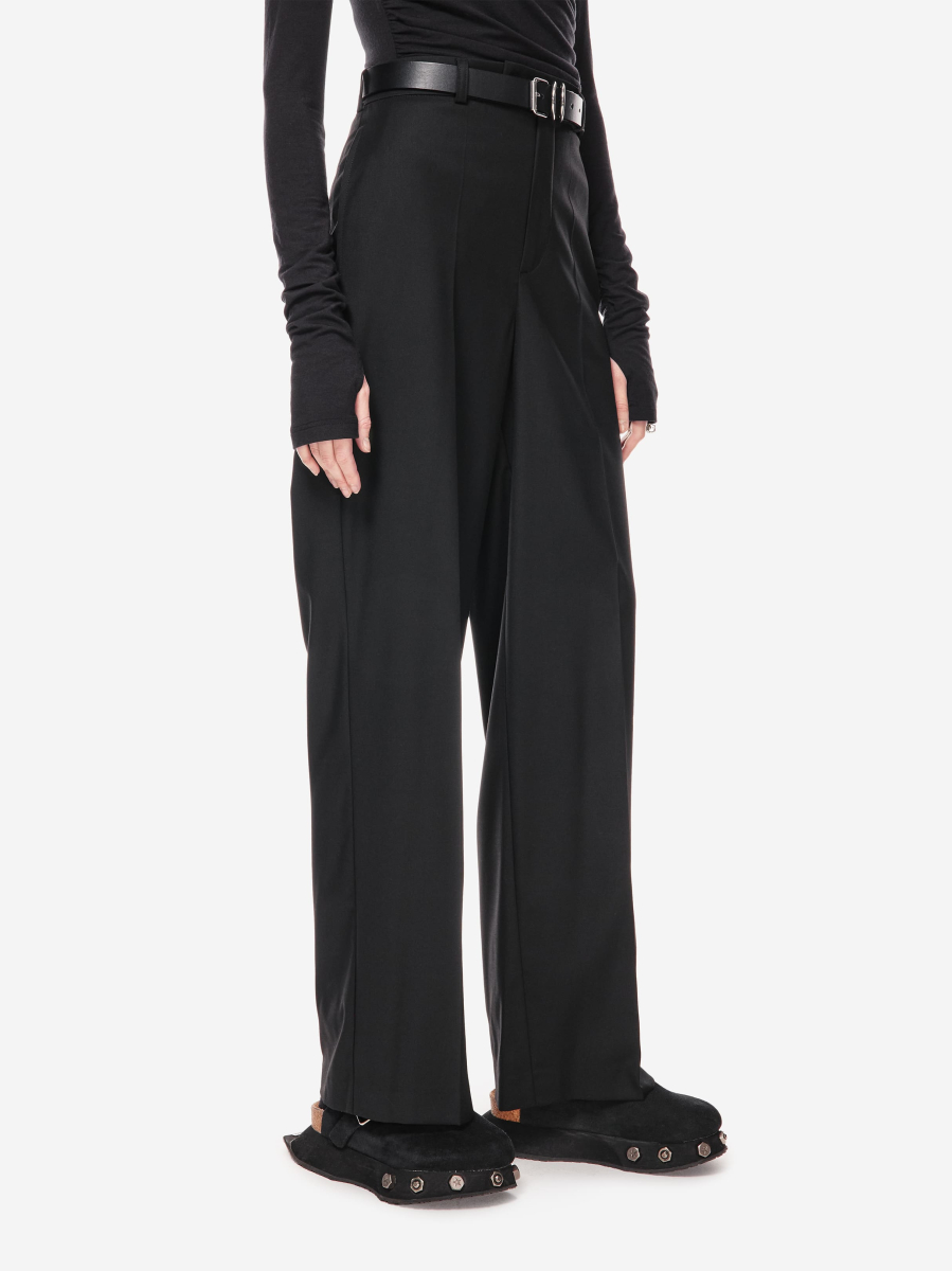 Брюки прямого кроя p.p.s., цвет: Черный, P_0928.00.00.BLK купить онлайн