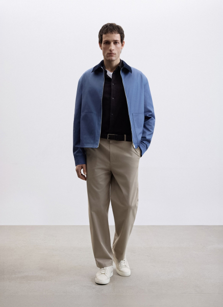 Куртка из фактурного хлопка ALL WE NEED, цвет: голубой, 2603M5332-17 купить онлайн