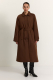 Утепленное пальто TOPTOP, цвет: коричневый, TT.043.17956.700 купить онлайн