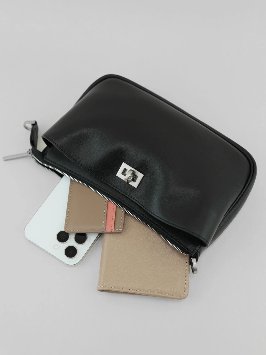 Сумка SANDRA BAGUETTE brand salad, цвет: silver black J-704-PHR 7888 купить онлайн