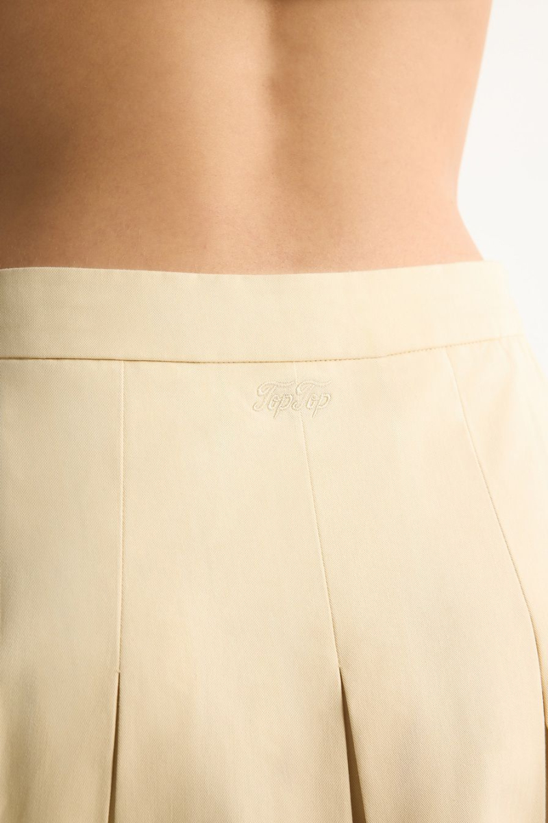 Юбка из 100% хлопка TOPTOP, цвет: бежевый, TT.071.18870.110 купить онлайн