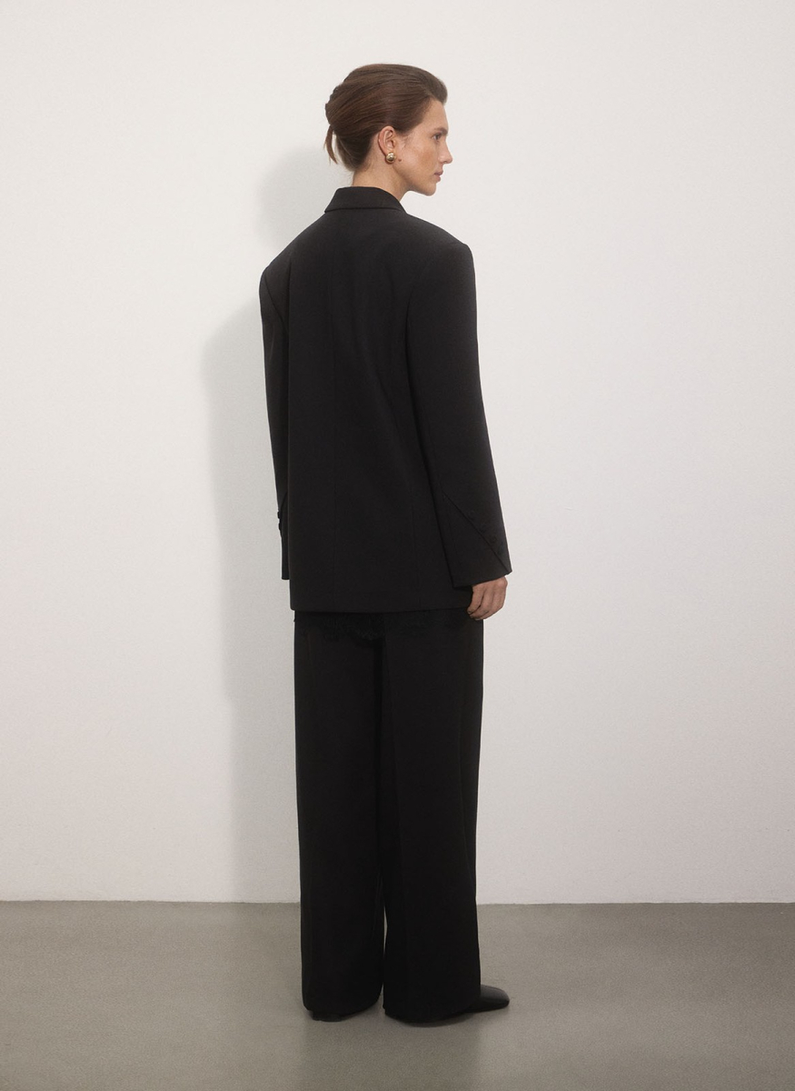 Жакет объемный ALL WE NEED, цвет: Черный, 2512W12122-01 купить онлайн