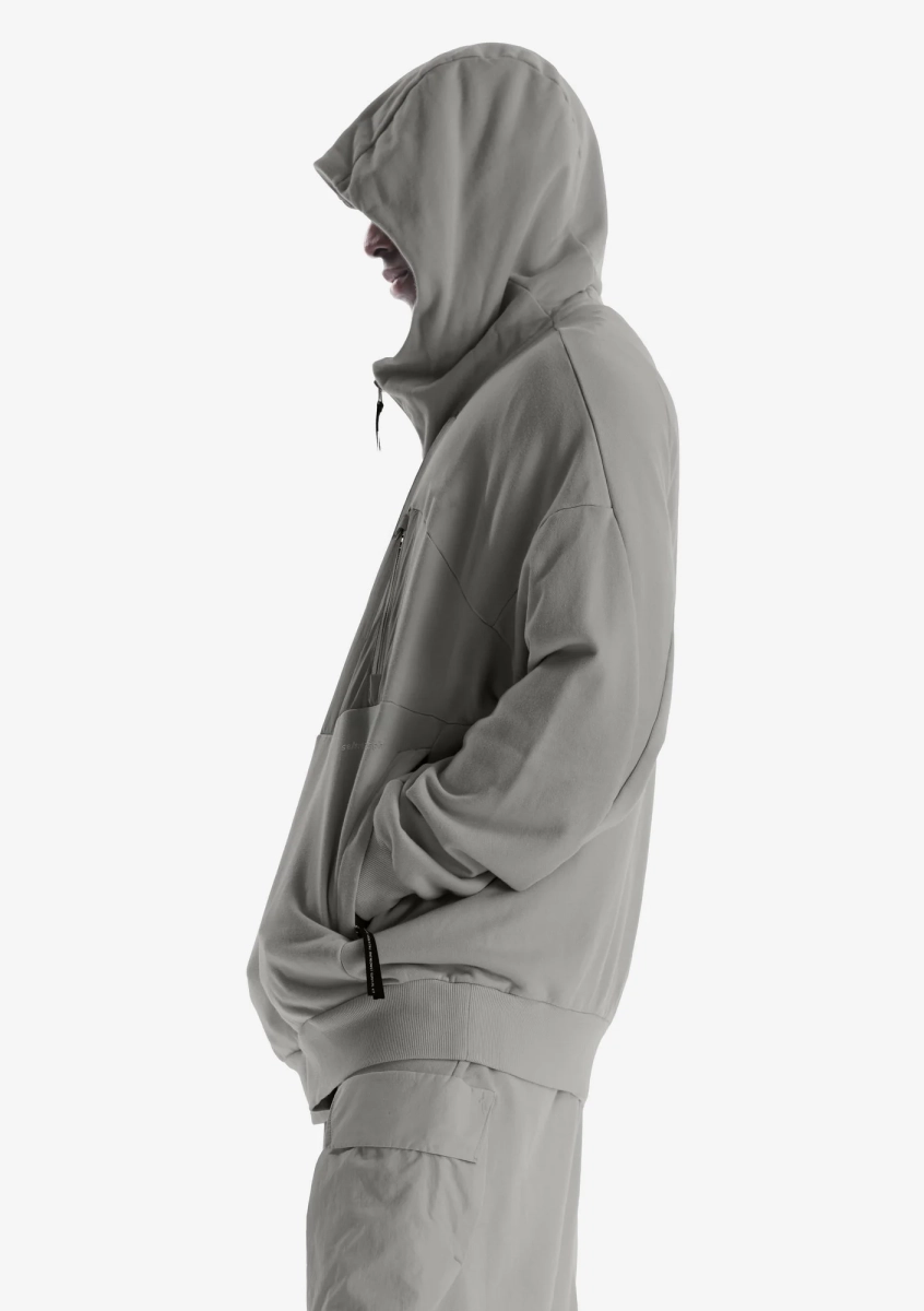 Худи на молнии KRAKATAU, цвет: лунный туман, Fu121-27 купить онлайн