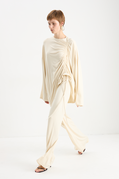 Костюм из вискозы с кулисой MIA AIM, цвет: белый, MIA683 купить онлайн