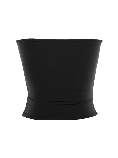 Топ бандо strapless top black