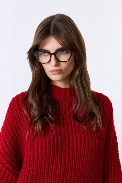 Джемпер с добавлением шерсти TOPTOP, цвет: красный, TT.050.16273.320 купить онлайн