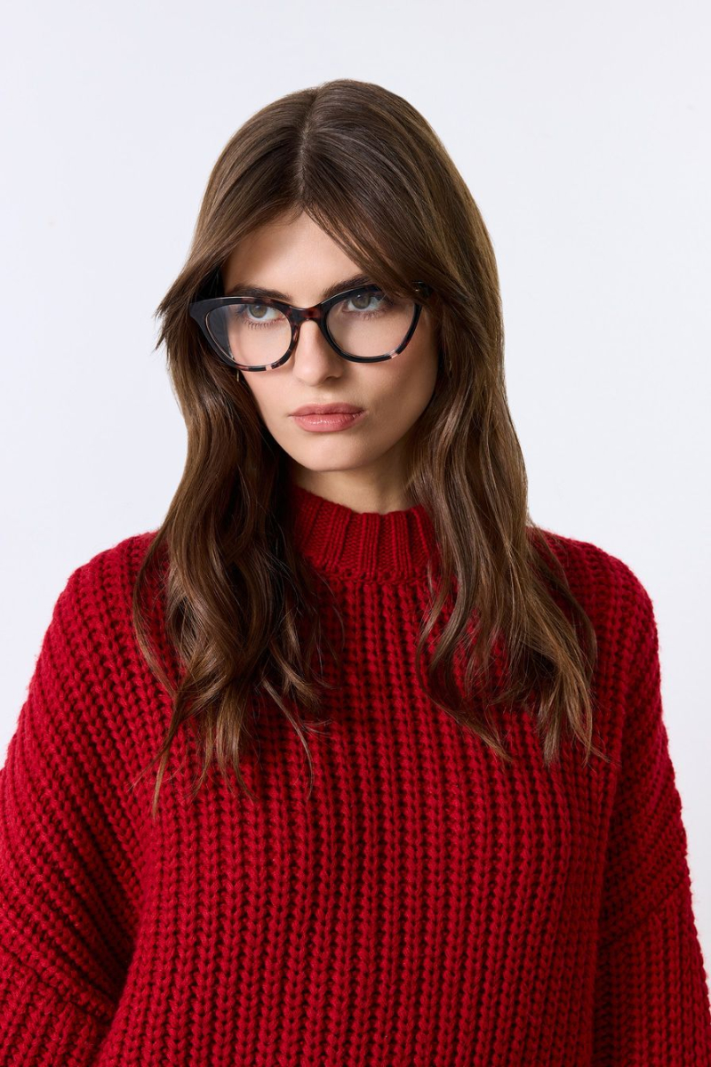 Джемпер с добавлением шерсти TOPTOP, цвет: красный, TT.050.16273.320 купить онлайн