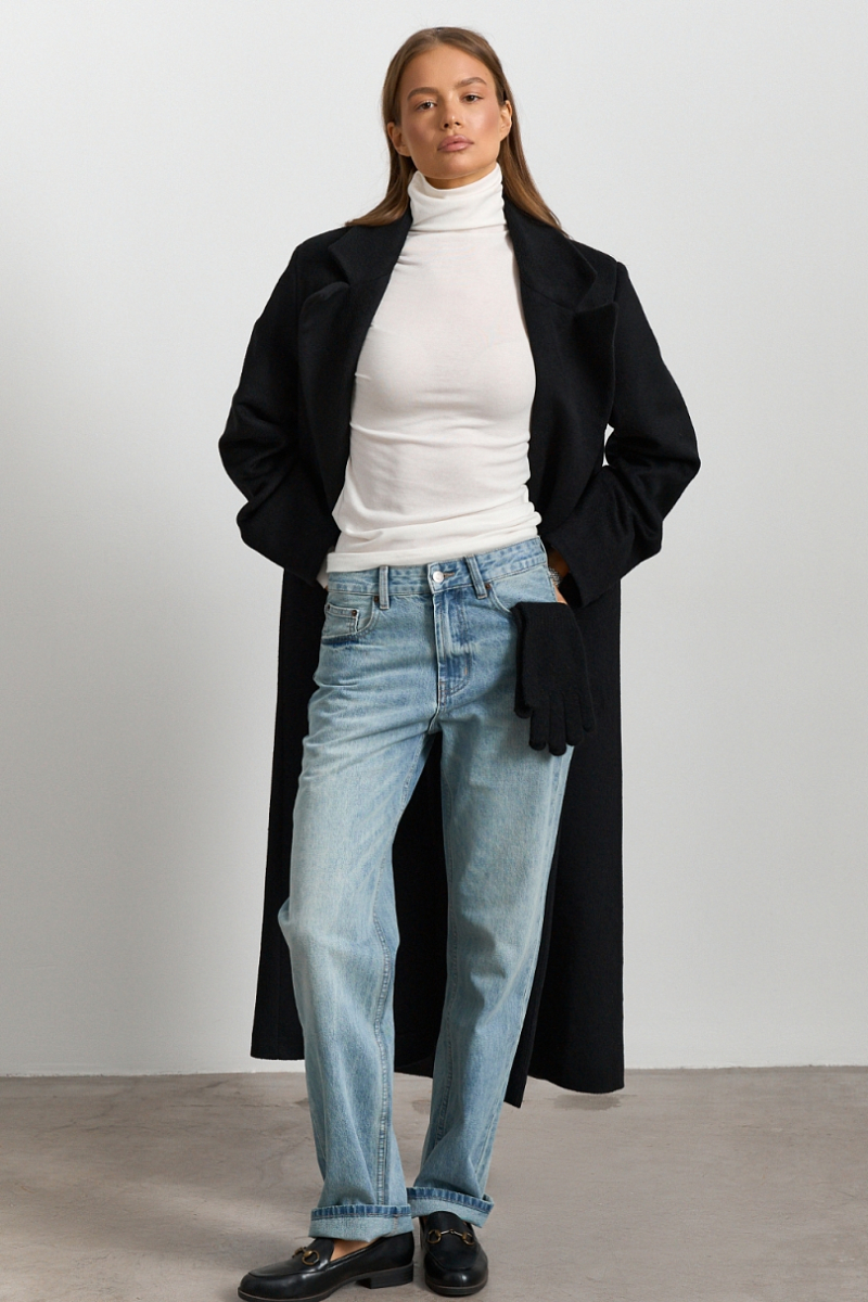 Перчатки с шерстью Ricoco, цвет: Черный 6087/3 купить онлайн