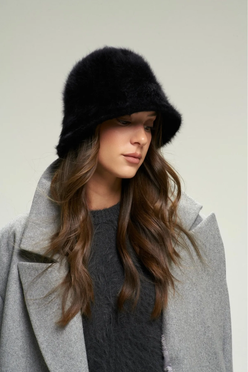 Панама Fluffy Black