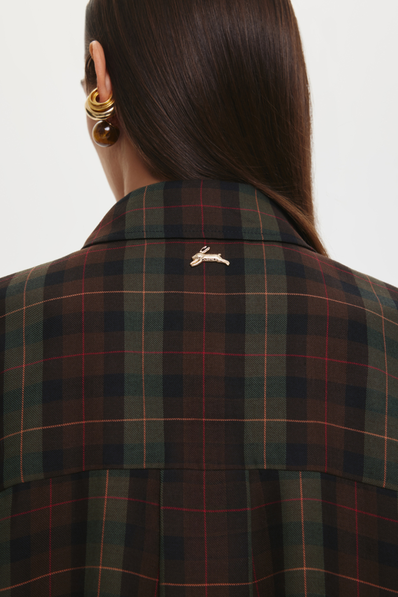 Рубашка в клетку DREAMS BY ALENA AKHMADULLINA, цвет: мультиколор, 225102050204277/501000 купить онлайн