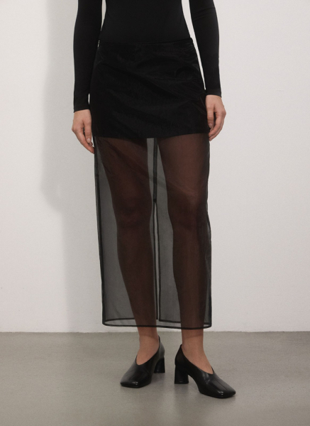 Юбка из органзы