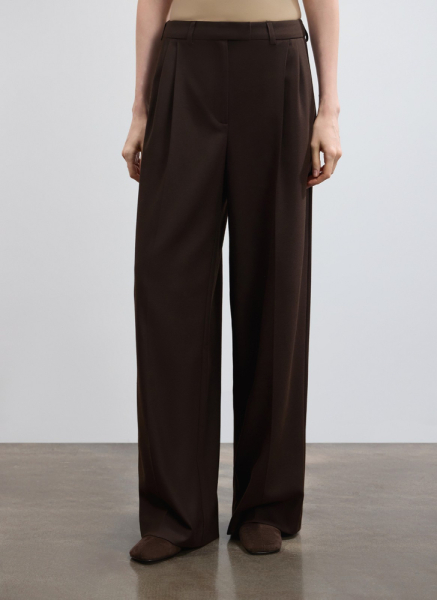 Брюки широкие