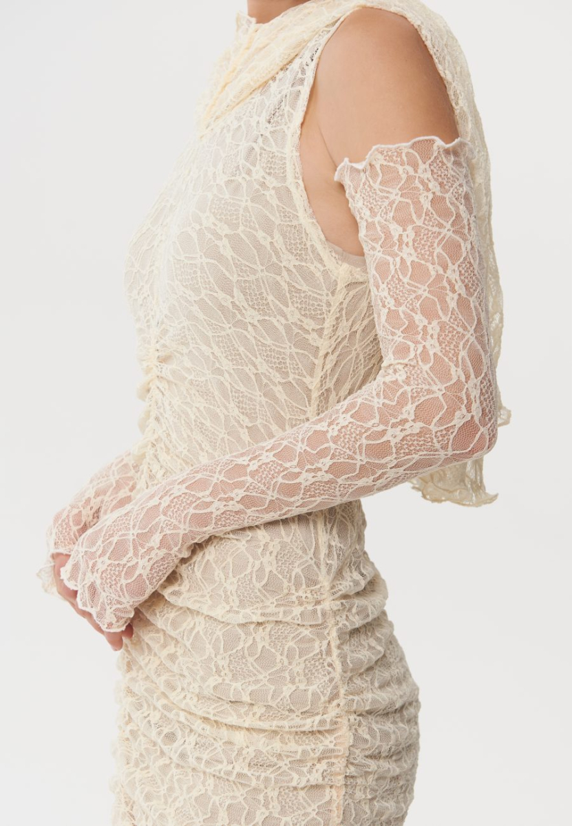 Перчатки «Angel's skin» CHUBA, цвет: молочный  купить онлайн