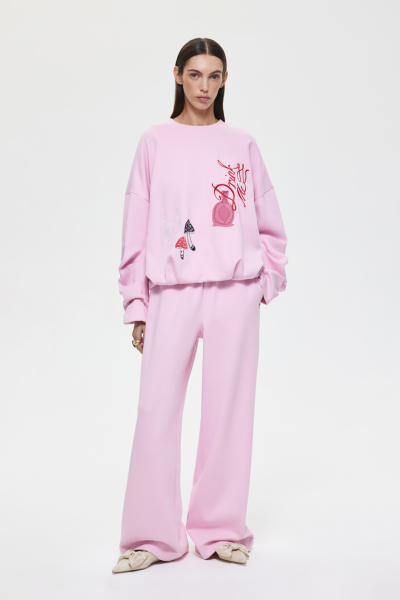 Толстовка DREAMS BY ALENA AKHMADULLINA, цвет: розовый, 225103160404427/410000 купить онлайн