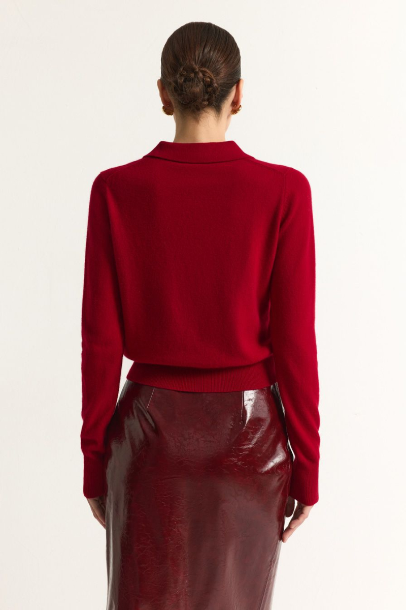 Кардиган из 100% шерсти мериноса TOPTOP, цвет: красный, TTS.051.18937.320 купить онлайн