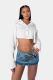 Рубашка Basic Crop qb A QUICK BUCK, цвет: WHITE,  купить онлайн