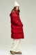 Пуховик удлиненный Lovely Red Erist store, цвет: красный, НФ-00002827 купить онлайн