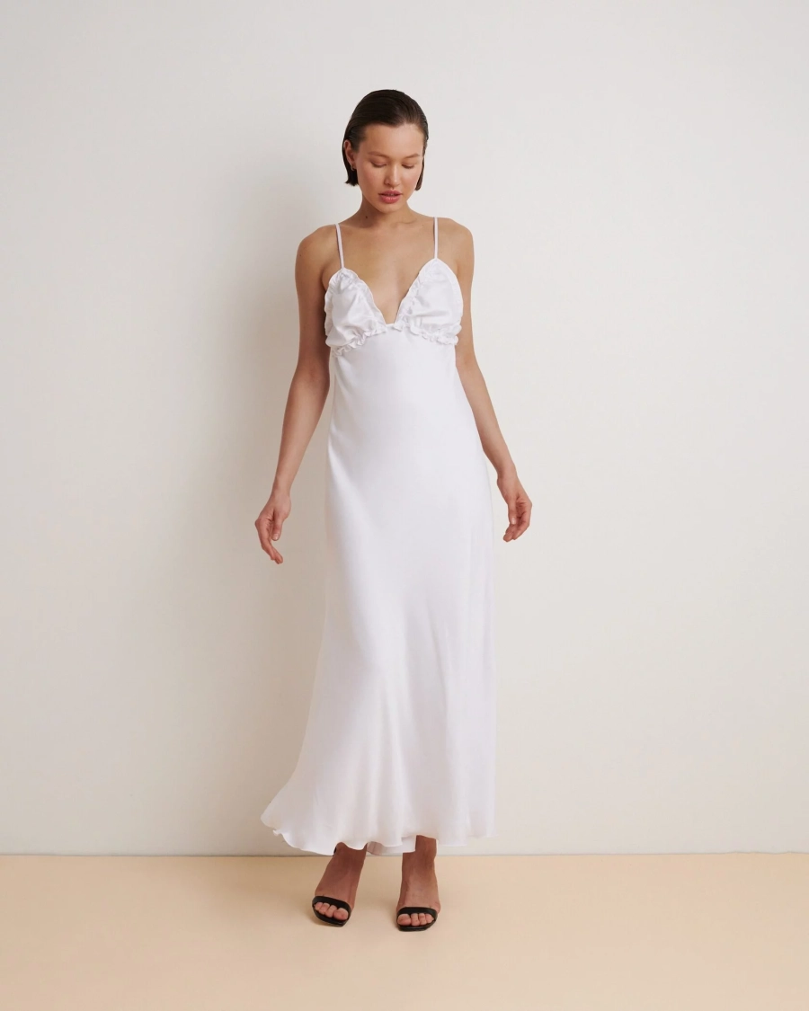 Платье комбинация Anmuse, цвет: белый, RB24W87-WH-1 купить онлайн