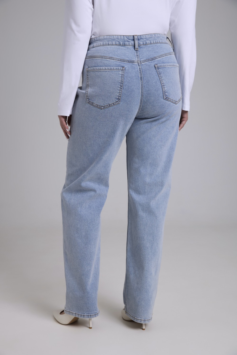 Джинсы straight fit