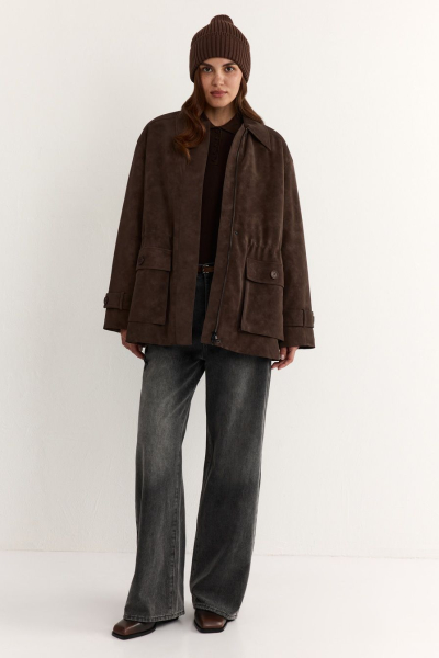 Шапка из 100% хлопка TOPTOP, цвет: коричневый TT.601.16472.700 купить онлайн