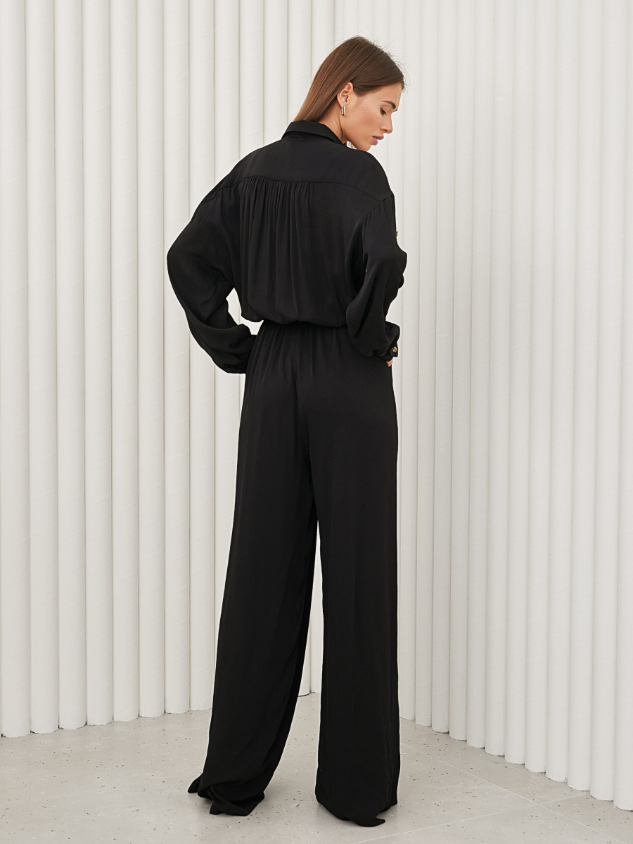 Комбинезон свободный I.B.W., цвет: Черный, OV005 купить онлайн