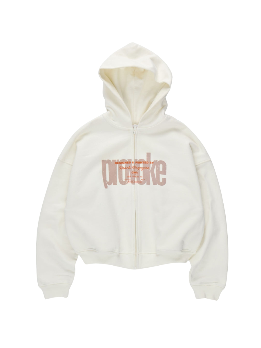 Худи на молнии "Провокация" FRHT&OUT OF REACH, цвет: молочный, HDZPRVKMLK купить онлайн