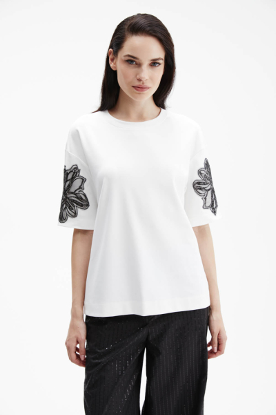 Блузон M.REASON, цвет: молочный, 6.10570.1.T2195.22 NY26 купить онлайн