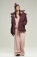Пуховик на кулиске Plum Erist store, цвет: сливовый, НФ-00002815 купить онлайн