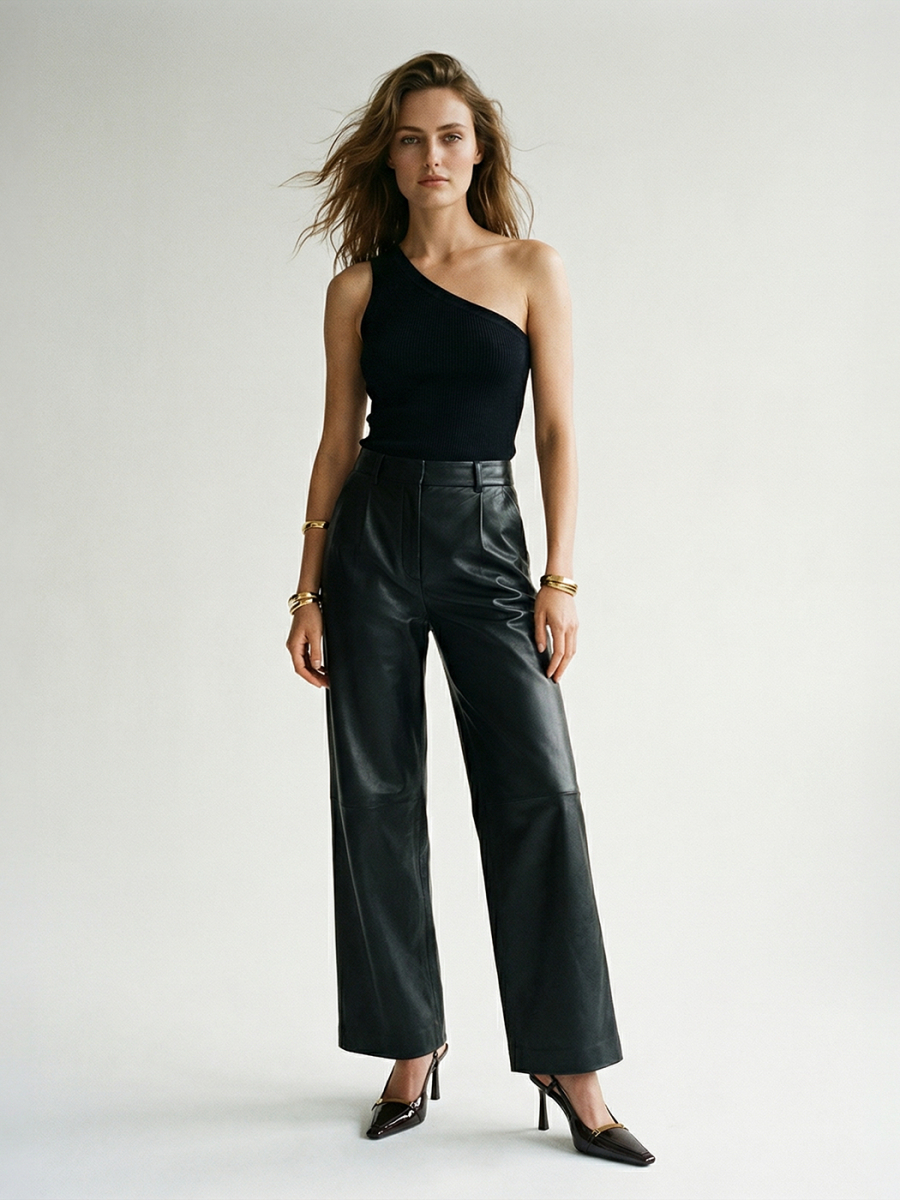 Топ на одно плечо SAGAS, цвет: Черный,  купить онлайн