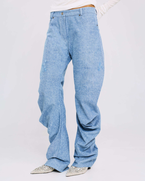 Джинсы О-силуэта