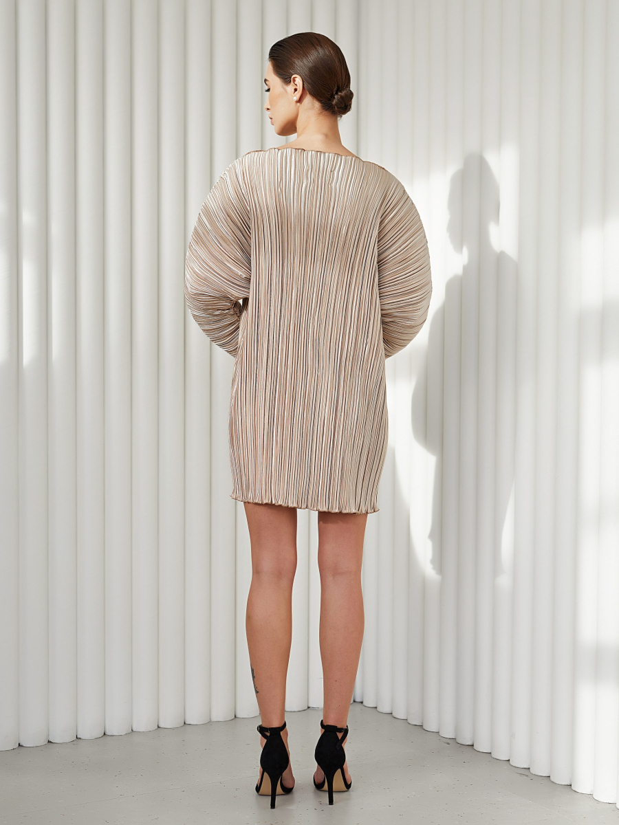 Платье с цельнокроенным рукавом I.B.W., цвет: золотой, ED051 купить онлайн