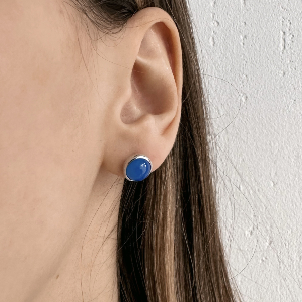 Серьги Океан с голубым агатом The Reason, цвет: серебро, срг оке голага купить онлайн