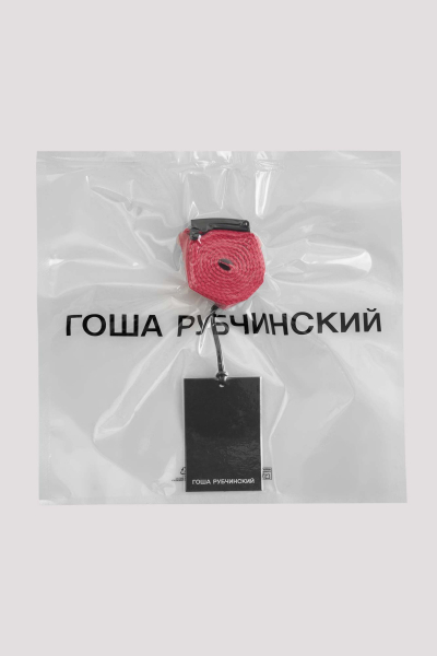 Ремень текстильный мужской ГОША РУБЧИНСКИЙ, цвет: розовый BLT_0201_PINK | новая мужская коллекция купить онлайн