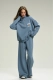 Анорак резной Winter Sky Erist store, цвет: голубой, НФ-00002563 купить онлайн