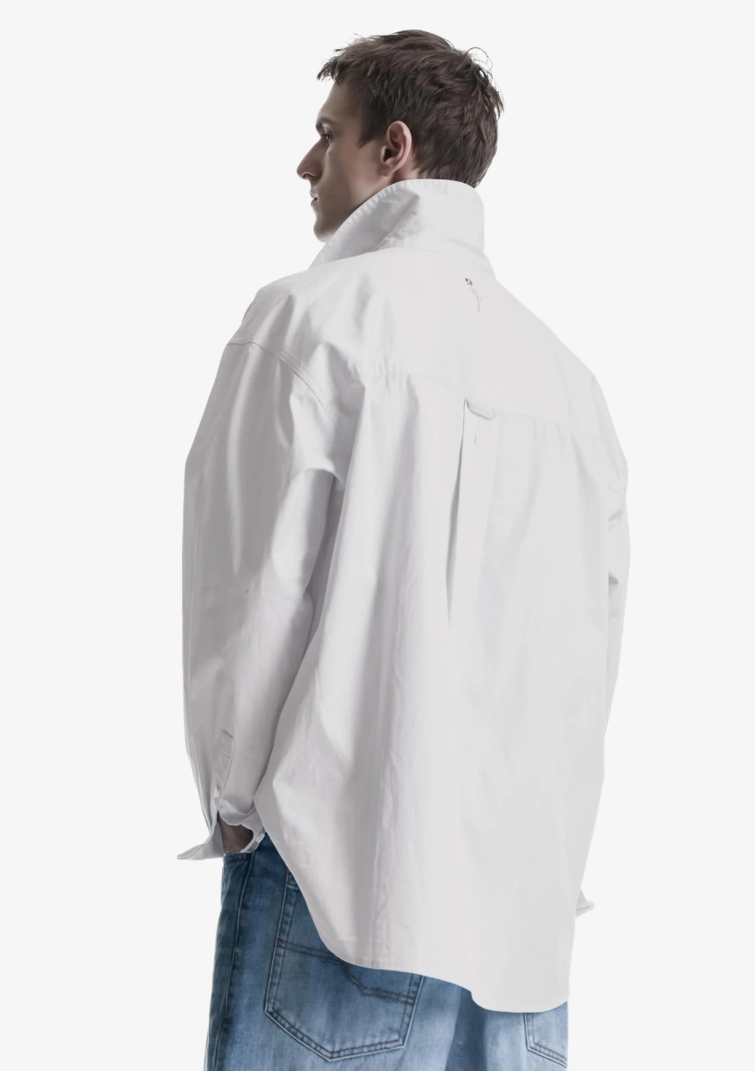 Рубашка KRAKATAU, цвет: белый, Nu79-4 купить онлайн