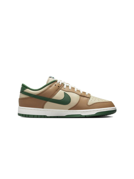 Кроссовки унисекс Nike Dunk Low "Rattan/Gorge green" Неси Второй, цвет: коричневый  купить онлайн