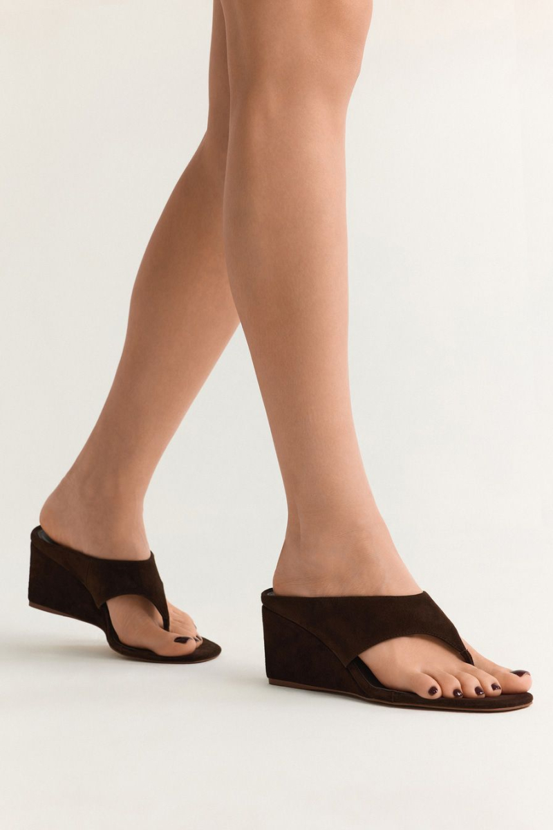 Босоножки из натуральной замши Lera Nena, цвет: коричневый LN.206.19231.700 купить онлайн