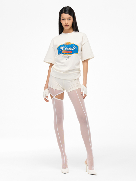 Футболка "Дым" FRHT&OUT OF REACH, цвет: молочный, TSSMKMLK купить онлайн